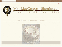 Tablet Screenshot of mrsmacgregors.com